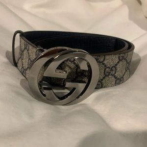 Men’s Gucci Belt Navy size 31” -35”